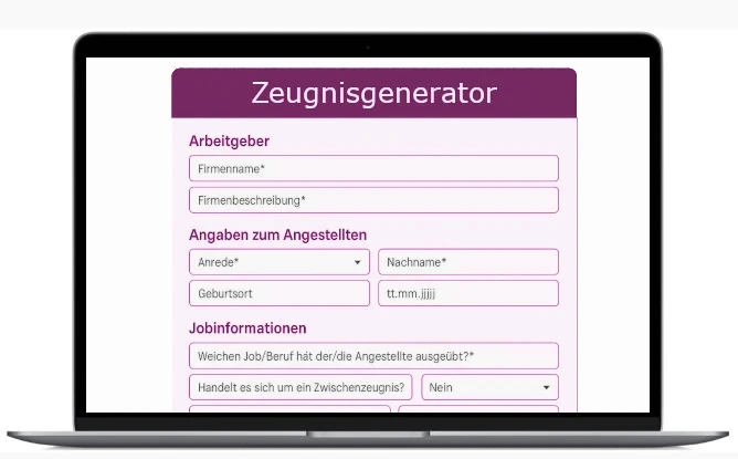 Praktikums-Generator im Internet